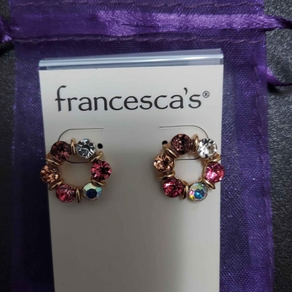 Beautiful new pink fashion jewelry set - Picture 3 of 5